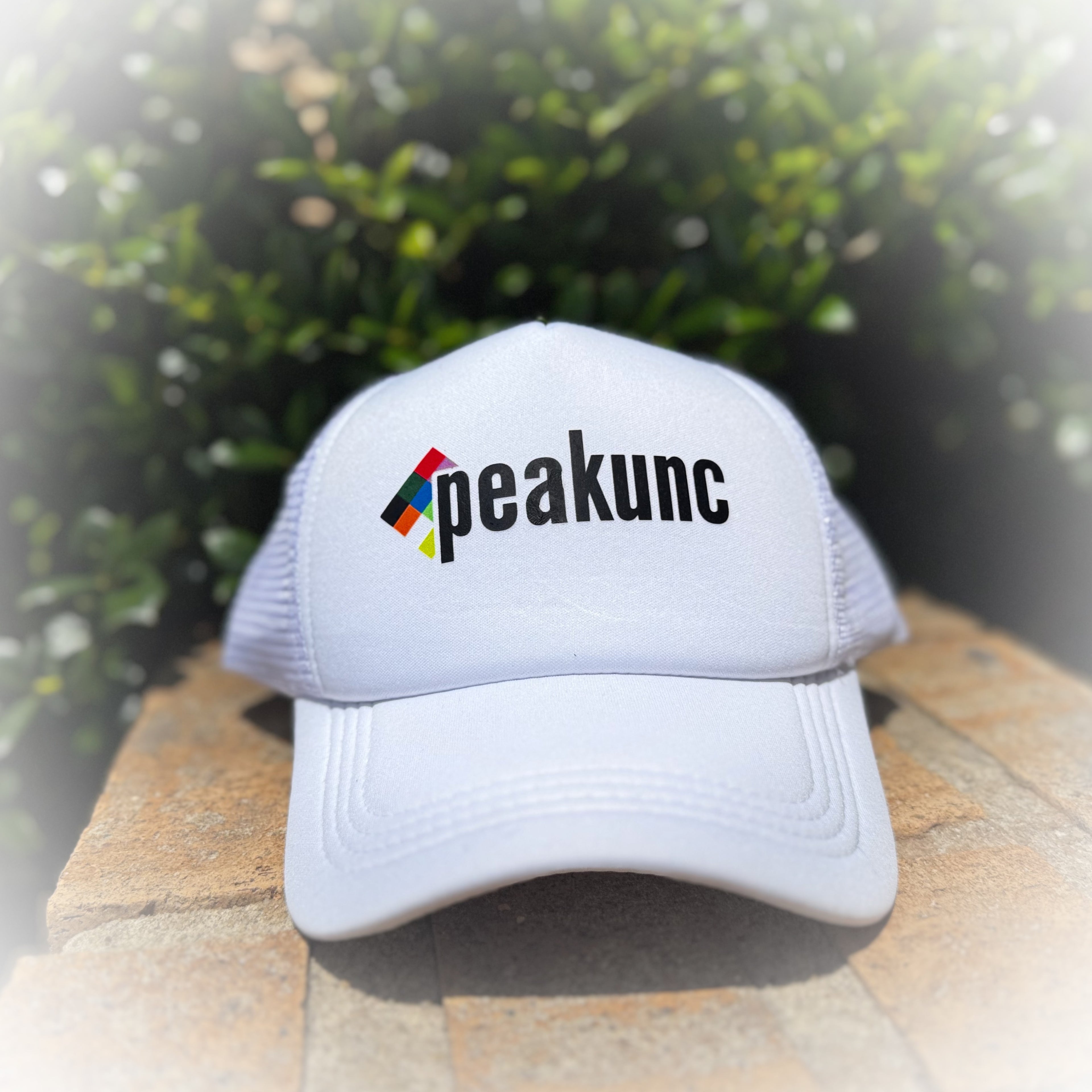 White Trucker Hat